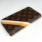 Louis Vuitton Zippy Wallet Monogram Long Brown — view 2