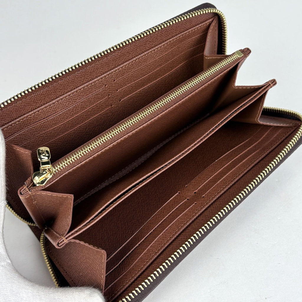 Louis Vuitton Zippy Wallet Monogram Long Brown — view 6