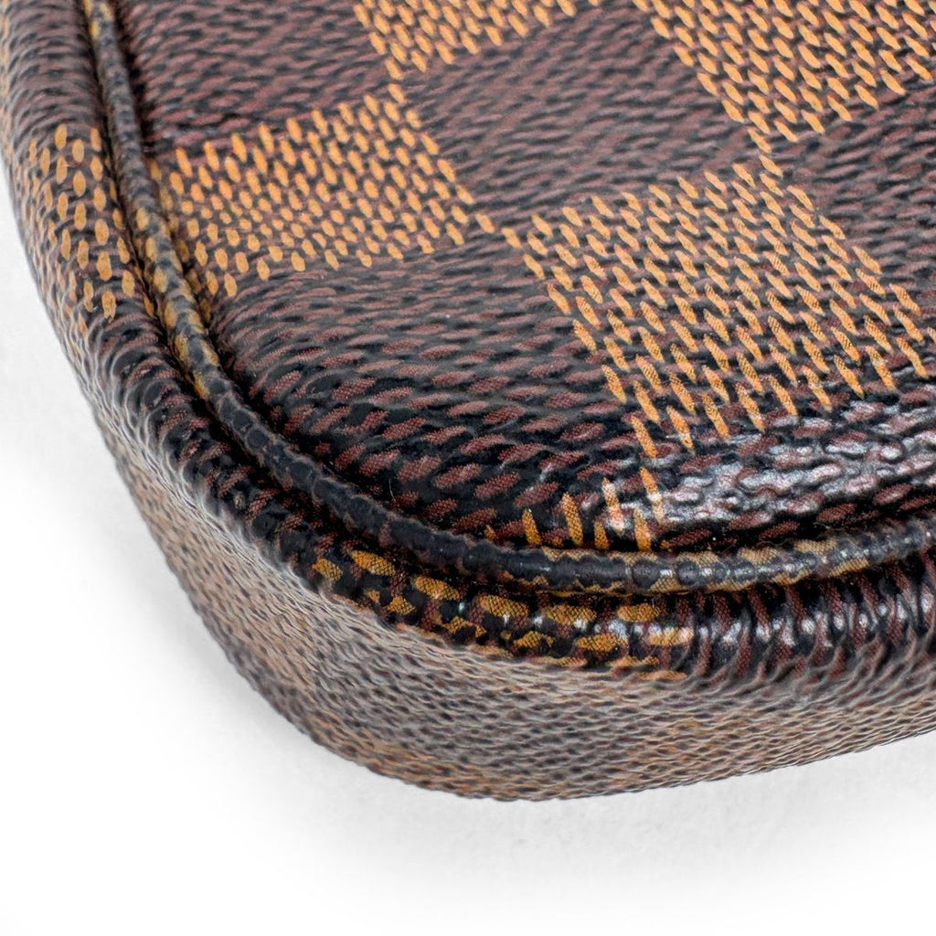 Louis Vuitton Mini Pochette Accessoires Pouch T&B Damier Brown — view 3