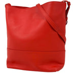 Bottega Veneta Shoulder Bag Leather Red