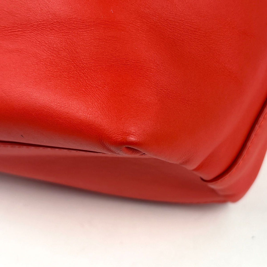 Bottega Veneta Shoulder Bag Leather Red — view 3