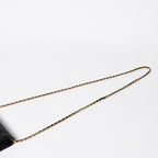 Chanel Chain Wallet CC Logo Caviar Leather Black Gold Shoulder Bag — view 5