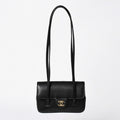 Chanel Strap Clutch CC Logo Caviar Leather