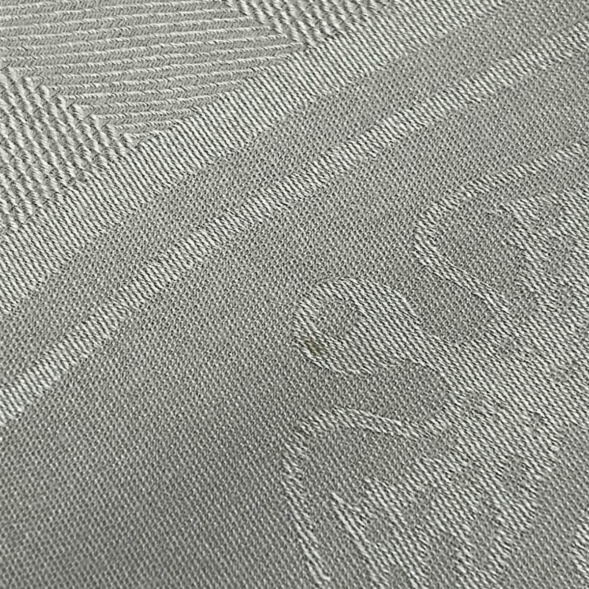 Hermes Shawl Gray Cashmere Silk Scarf — view 5