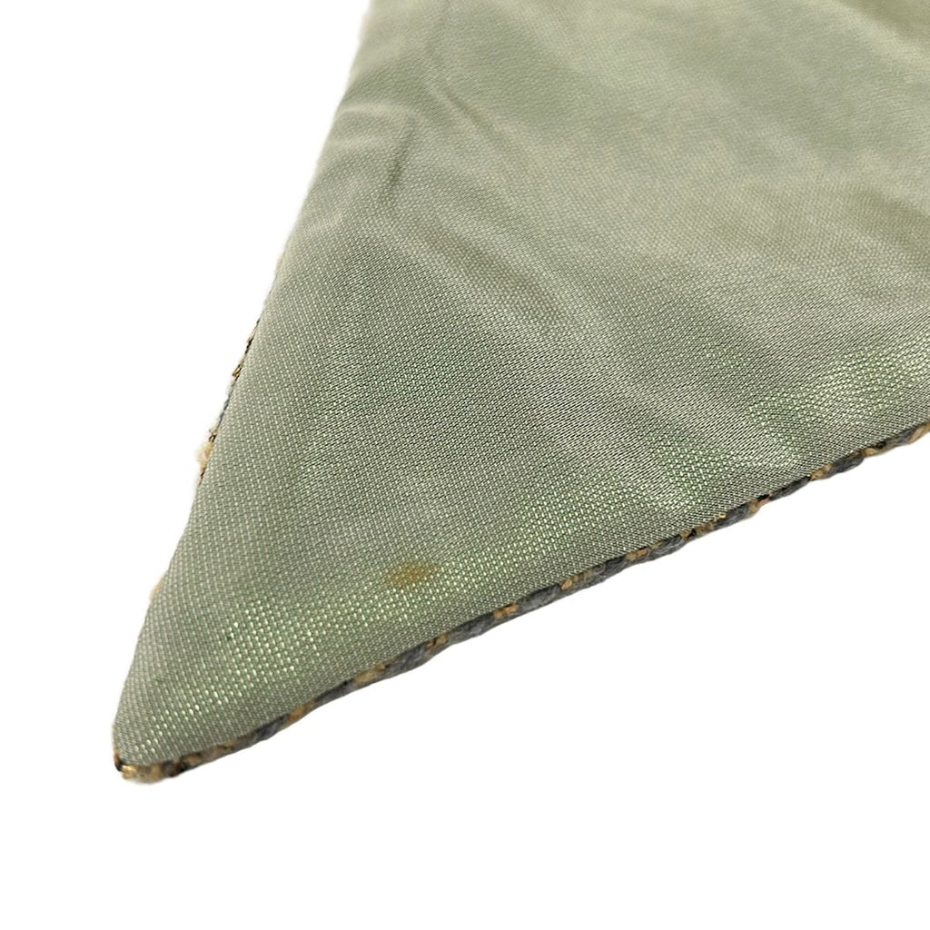 Chanel Scarf Beige Dark Gray Wool — view 7