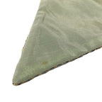 Chanel Scarf Beige Dark Gray Wool — view 7