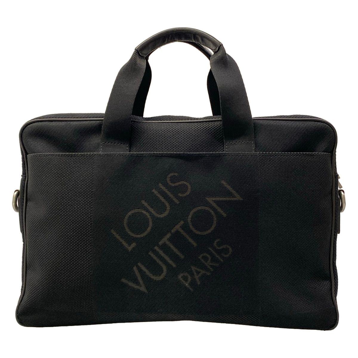 Louis Vuitton Business Bag Damier Geant Associe PM Noir — view 3