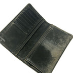Chanel Wallet Quilted Khaki Silver Leather — view 3