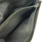 Chanel Wallet Quilted Khaki Silver Leather — view 4