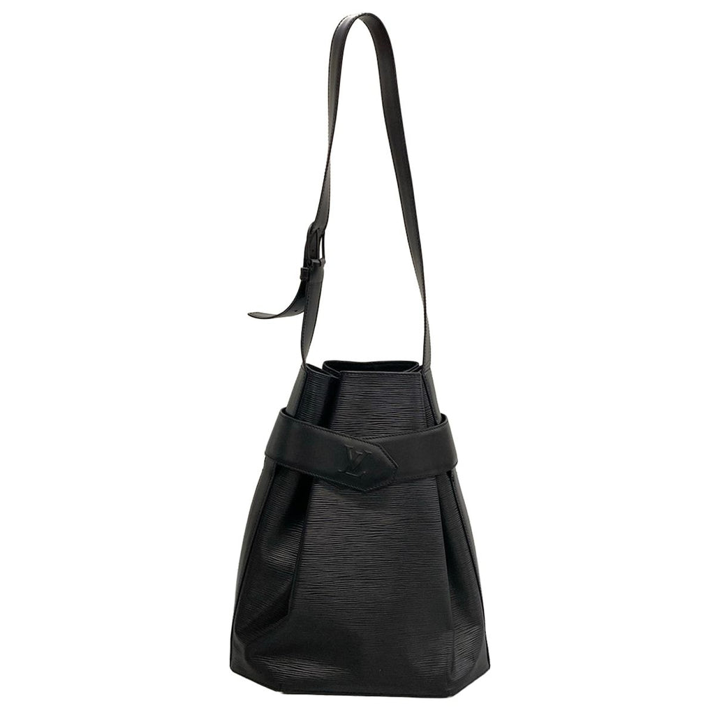 Louis Vuitton Shoulder Bag Epi Sac D'epaule Noir Leather