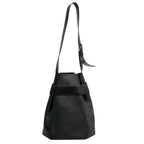 Louis Vuitton Shoulder Bag Epi Sac D'epaule Noir Leather — view 3