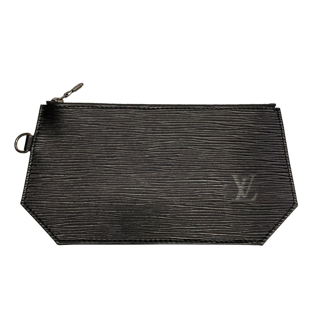 Louis Vuitton Shoulder Bag Epi Sac D'epaule Noir Leather — view 8