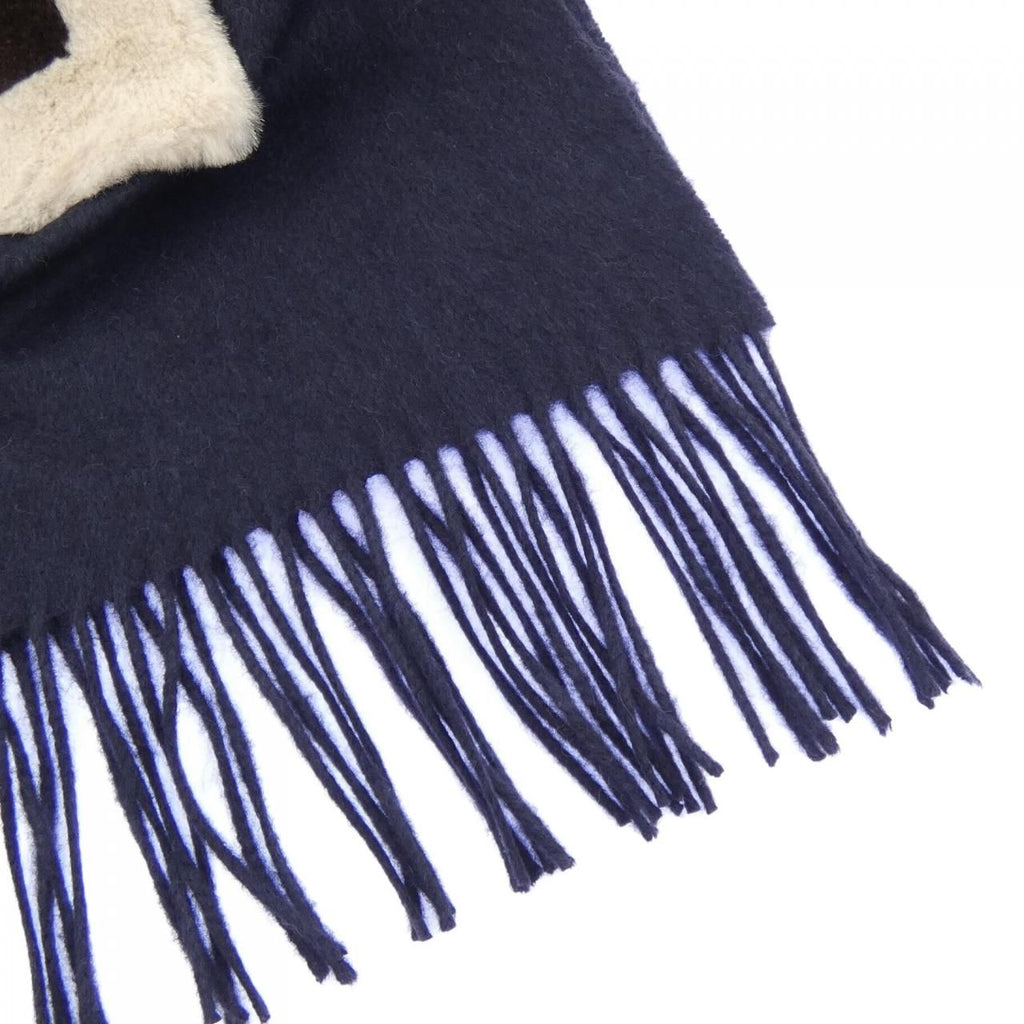 Fendi Scarf Navy — view 2