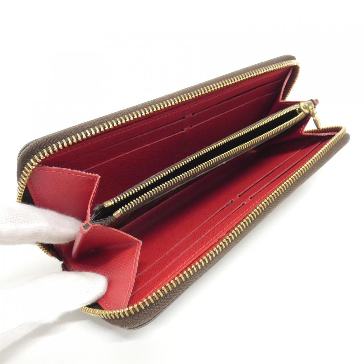 Louis Vuitton Damier Portefeuille Clemence Wallet — view 5
