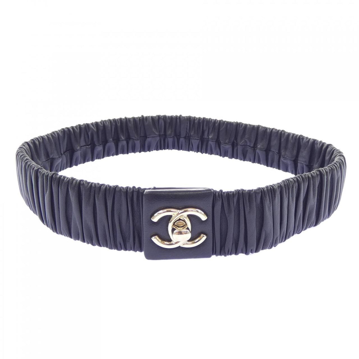 Chanel Turnlock Belt Black