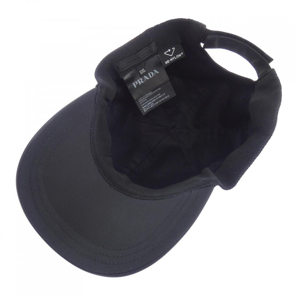 Prada Triangle Logo Baseball Cap Hat — view 6