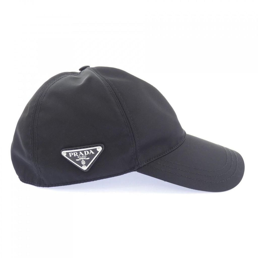 Prada Triangle Logo Baseball Cap Hat — view 4