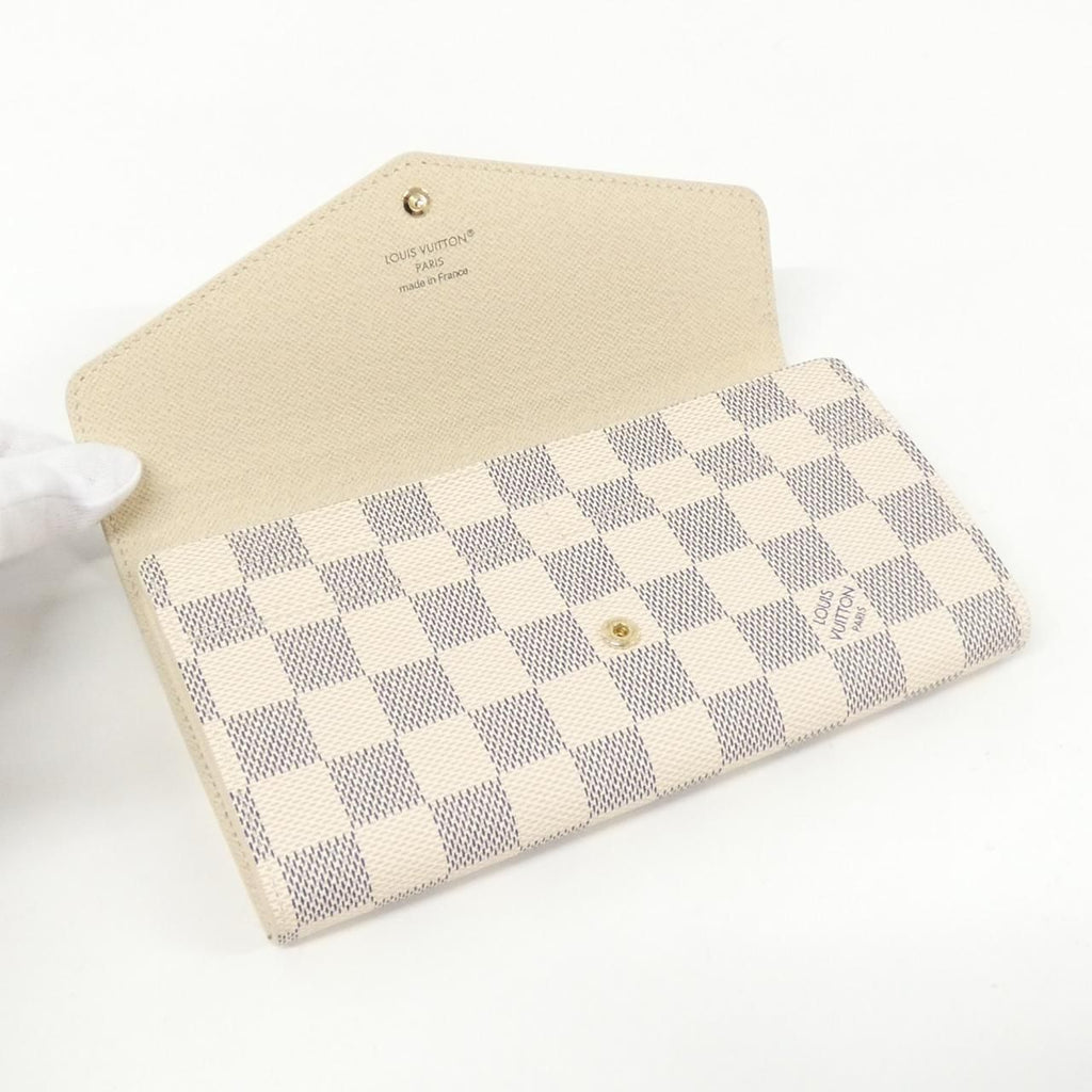 Louis Vuitton Damier Azur Portefeuille Sarah Wallet — view 4