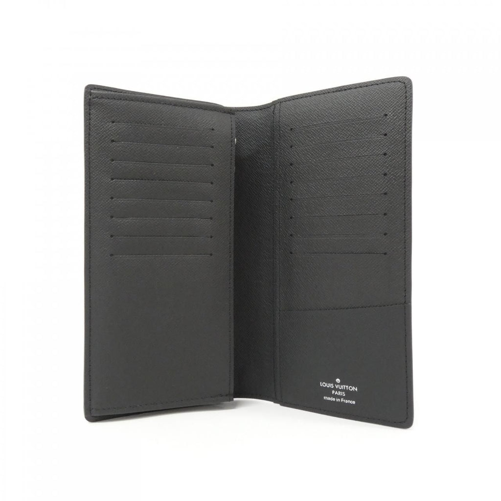 Louis Vuitton Monogram Eclipse Portefeuille Brazza Wallet — view 2