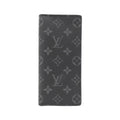 Louis Vuitton Monogram Eclipse Portefeuille Brazza Wallet