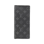 Louis Vuitton Monogram Eclipse Portefeuille Brazza Wallet