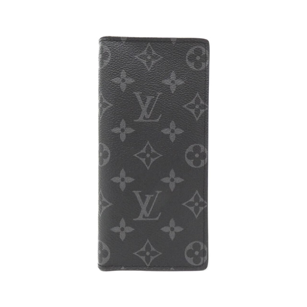 Louis Vuitton Monogram Eclipse Portefeuille Brazza Wallet