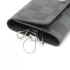 Louis Vuitton Damier Graphite Porte Cles Voiture Key Case Key Holder — view 2