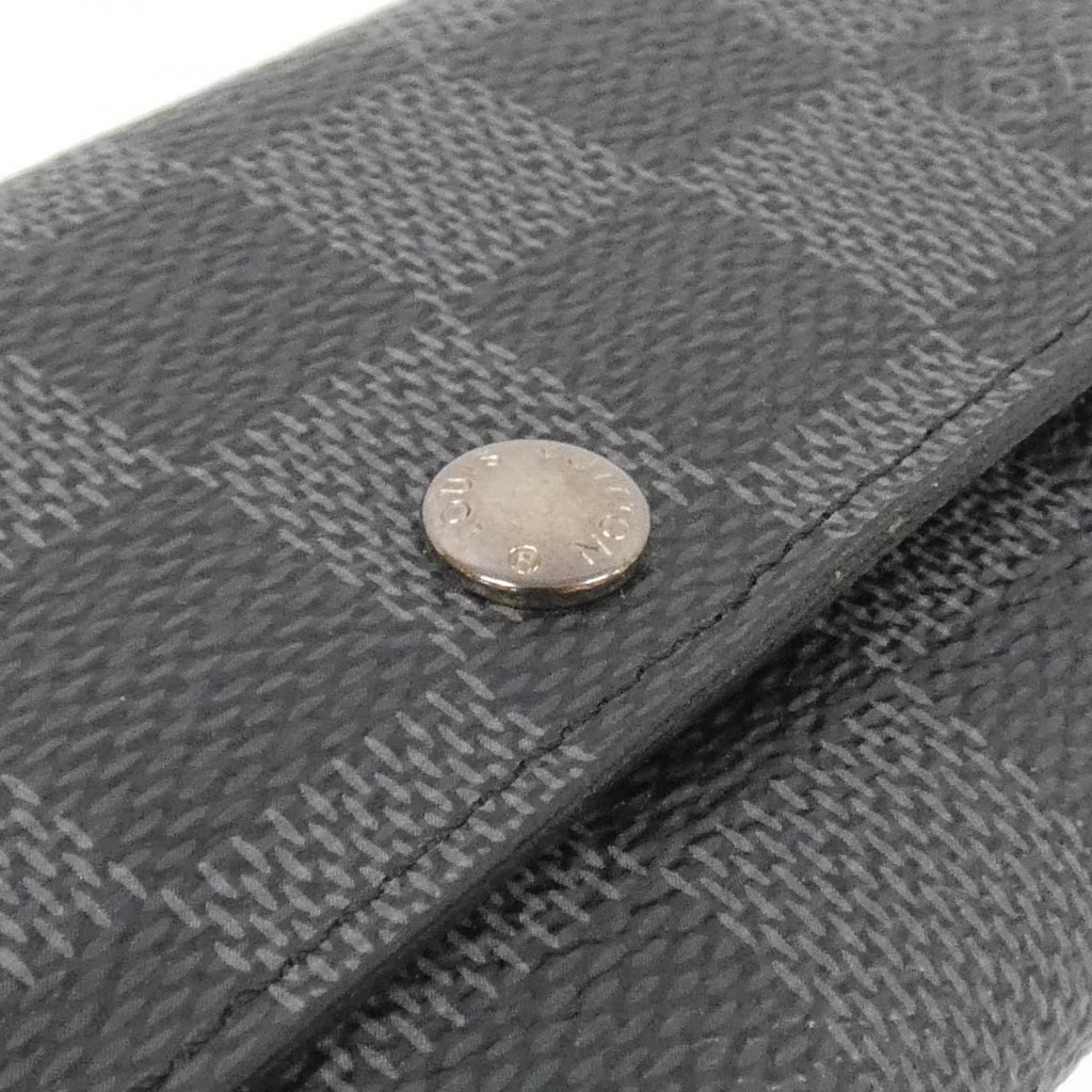 Louis Vuitton Damier Graphite Porte Cles Voiture Key Case Key Holder — view 3