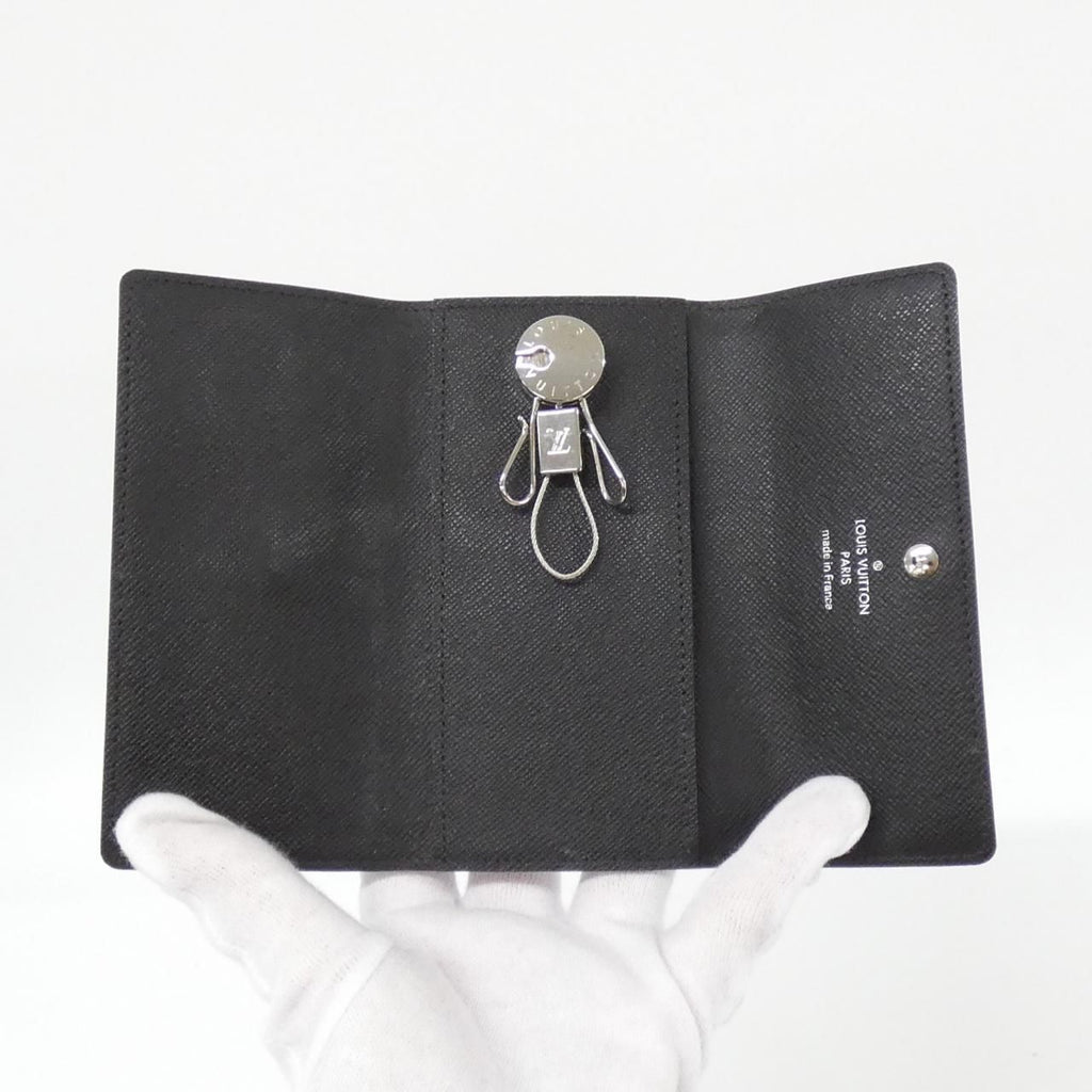 Louis Vuitton Damier Graphite Porte Cles Voiture Key Case Key Holder — view 4