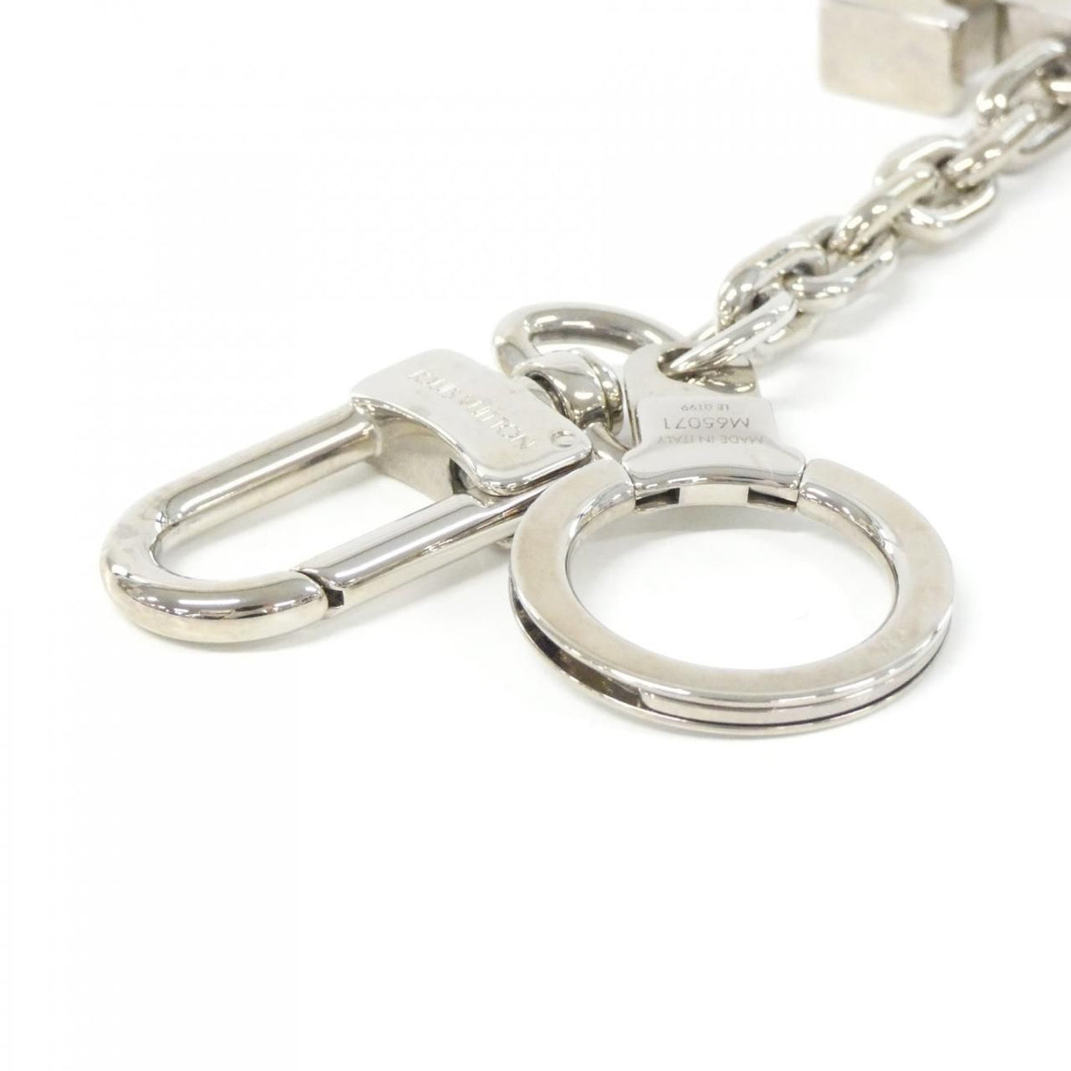 Louis Vuitton Porte Cles Initial LV Key Ring Key Holder — view 5