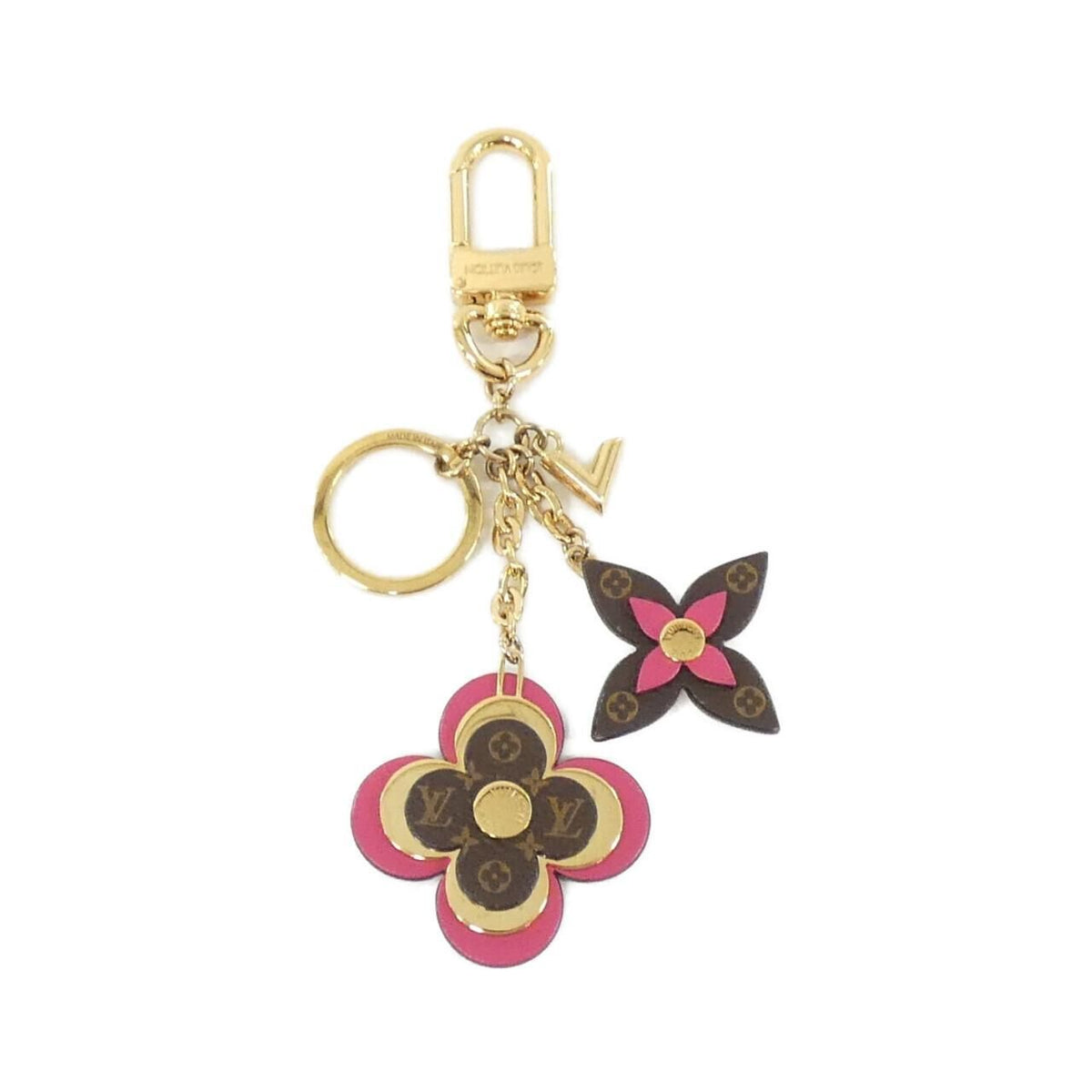Louis Vuitton Monogram Key Holder Blooming Flower Key Ring