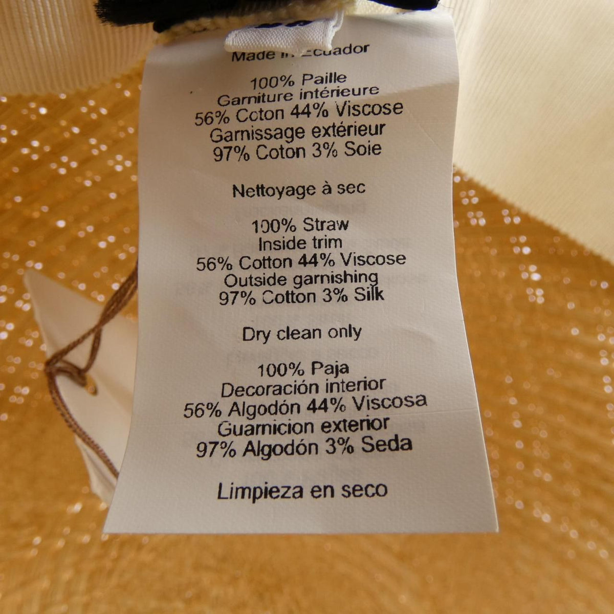 Hermes Brides de Gala Carrousel Hat — view 3