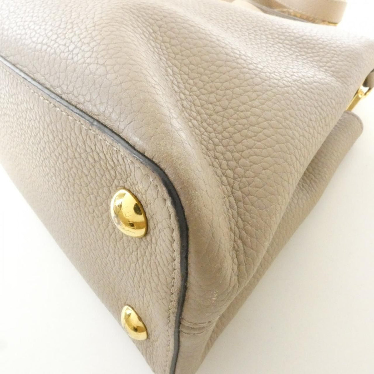 Louis Vuitton Exotic Leather Capucines MM Bag — view 3
