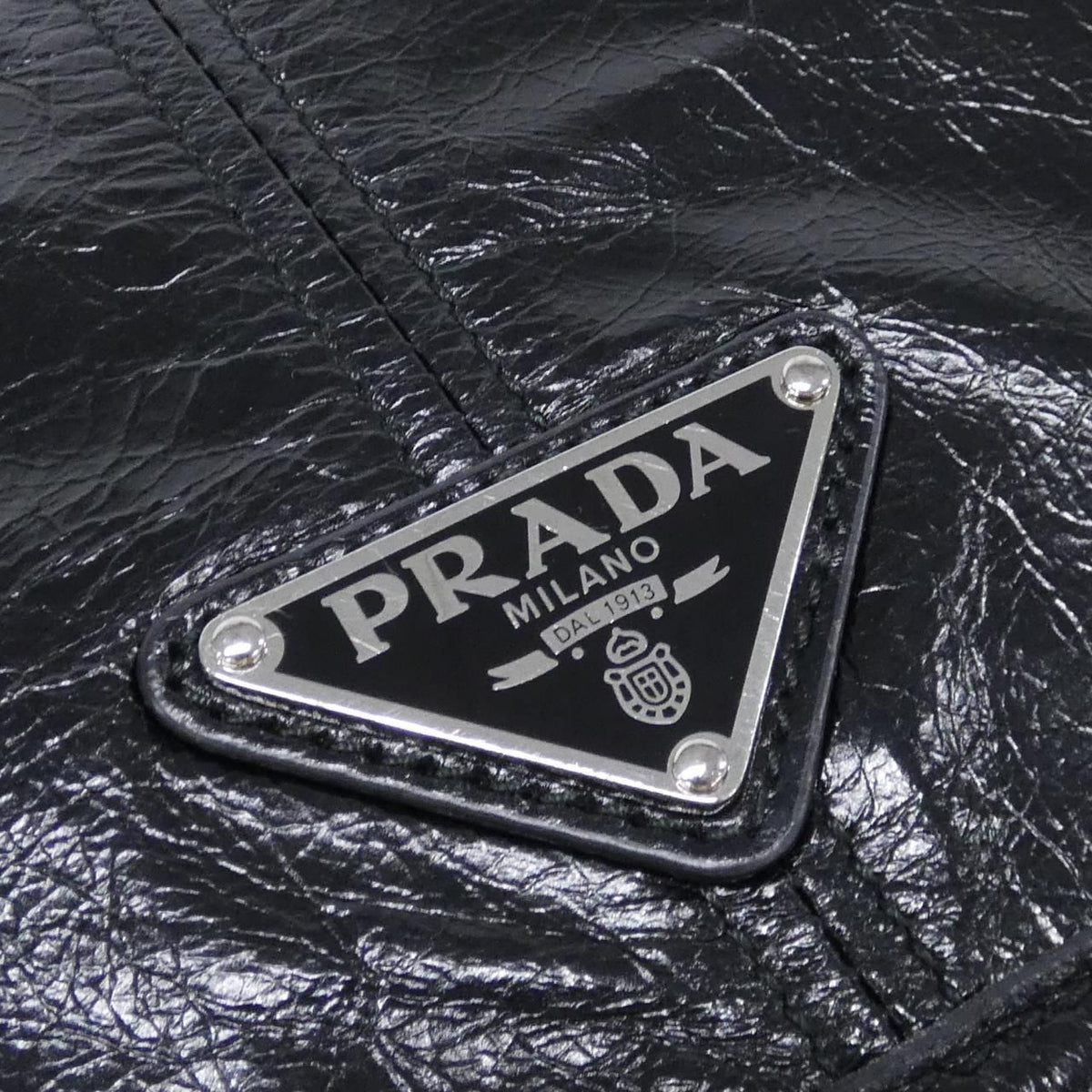 Prada Shoulder Bag Silver — view 4