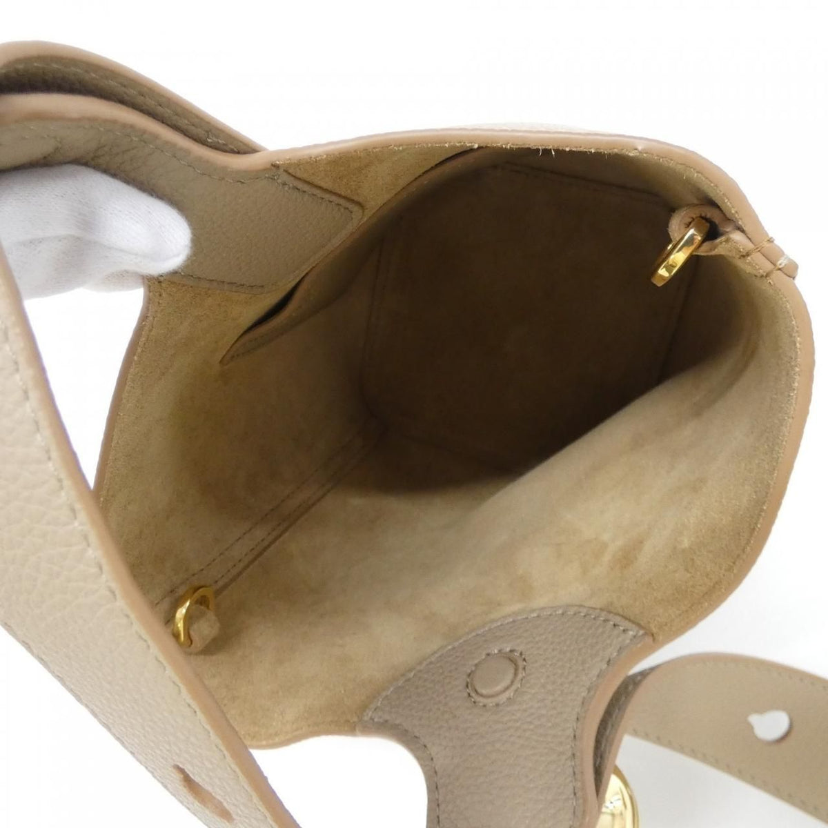 Loewe Pebble Bucket Mini Bag — view 6