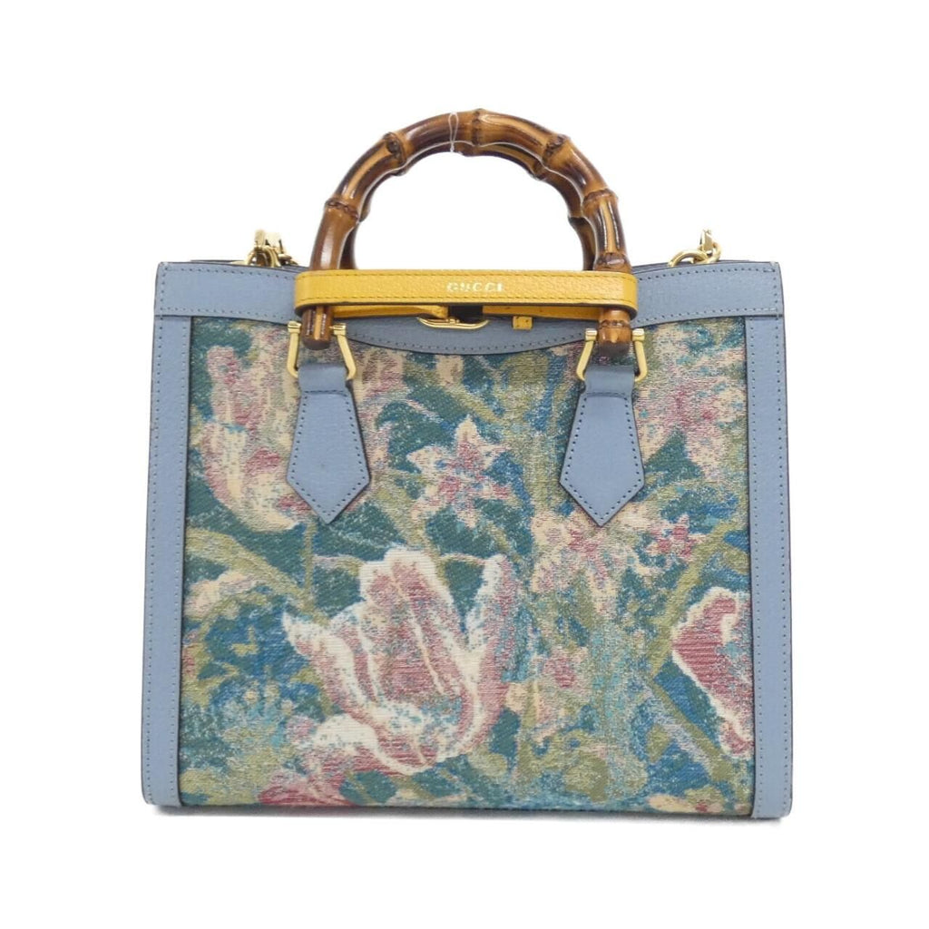 Gucci Diana Bag Handbag Blue — view 2