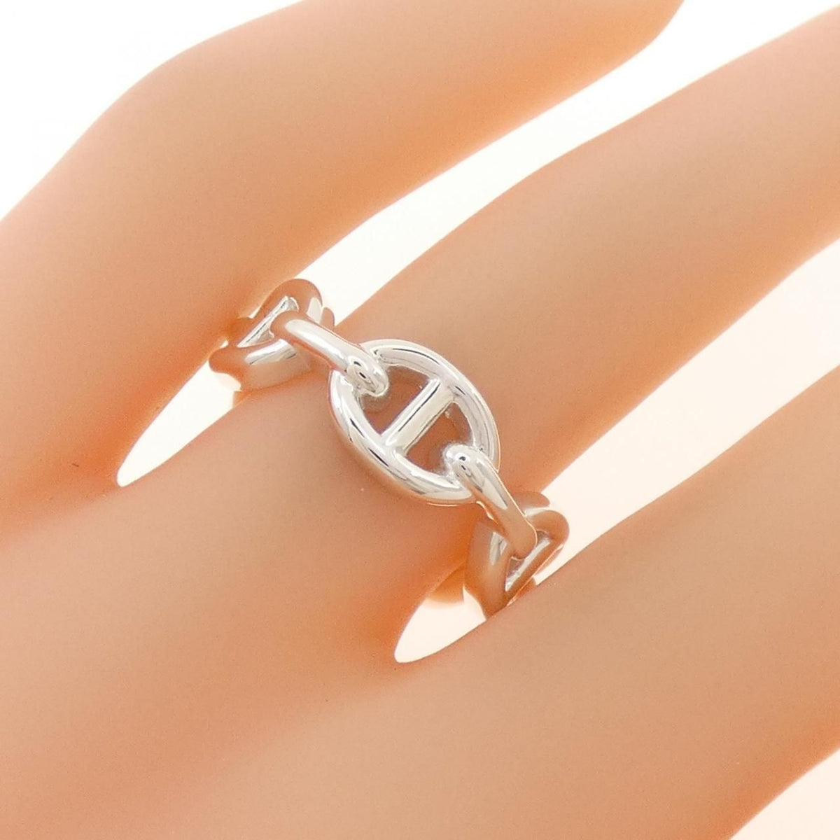 Hermes Chaine D'ancre Enchainee Ring — view 4