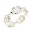Hermes Chaine D'ancre Enchainee Ring