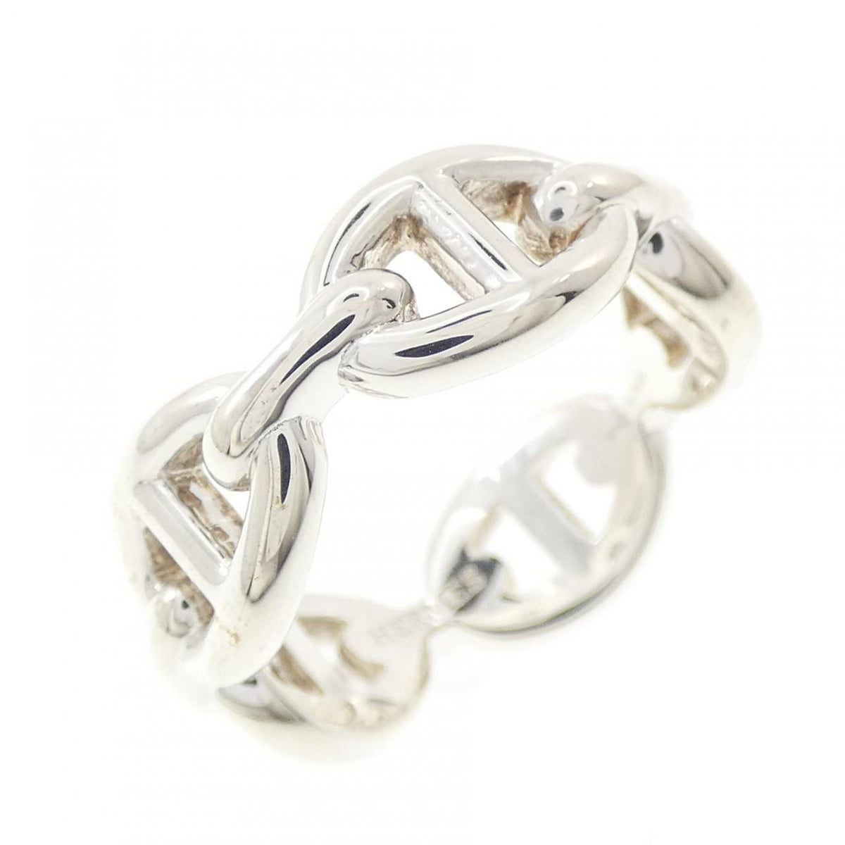 Hermes Chaine D'ancre Enchainee Ring