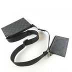 Louis Vuitton Monogram Eclipse Reverse Gaston Wearable Wallet Shoulder Bag — view 4
