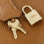 Hermes Bolide Bag Handbag Gold — view 4