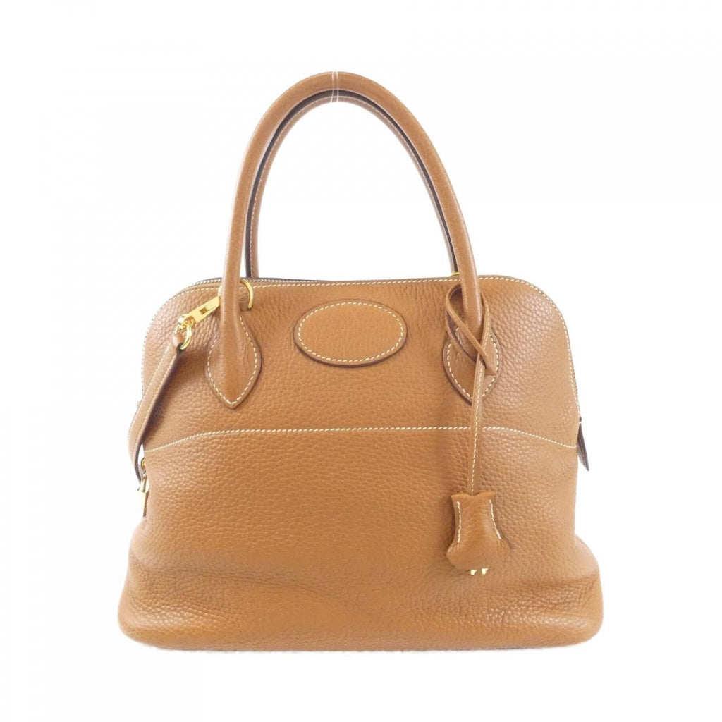 Hermes Bolide Bag Handbag Gold