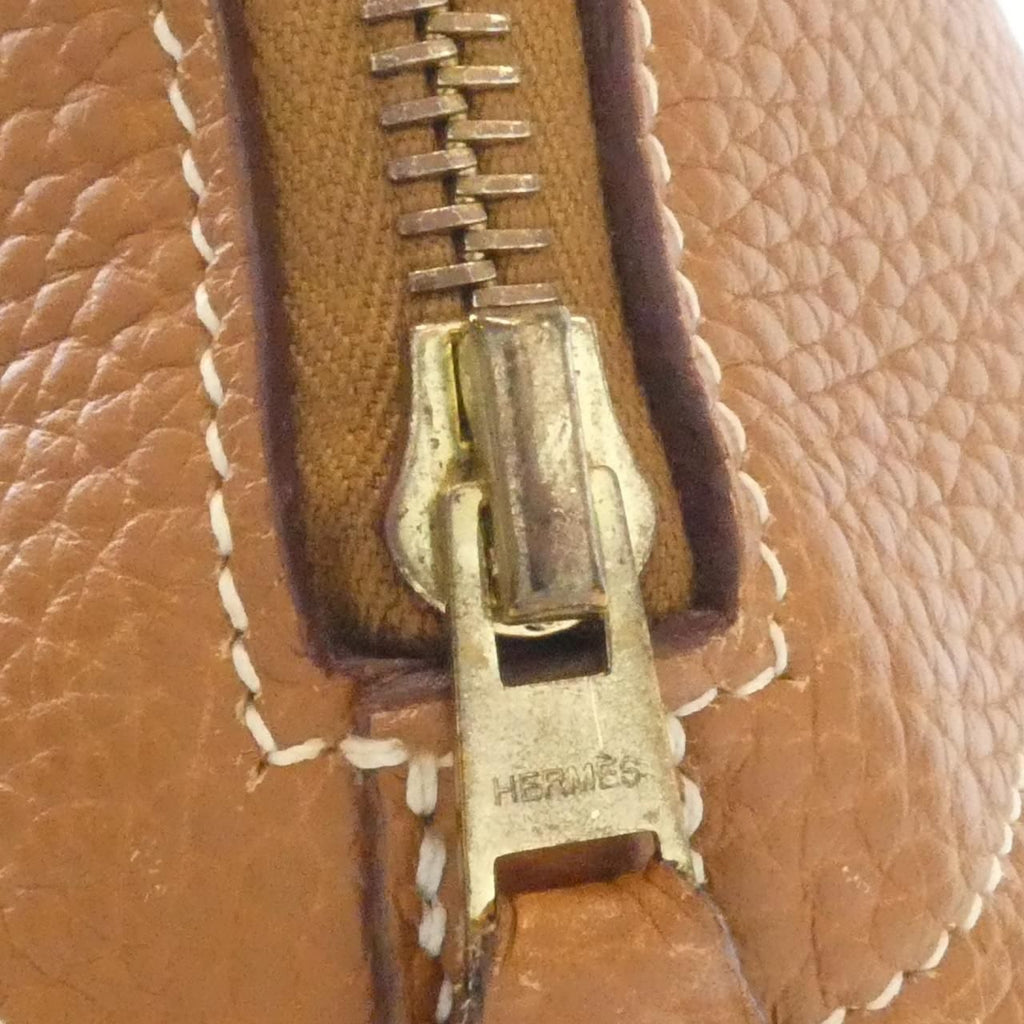 Hermes Bolide Bag Handbag Gold — view 3