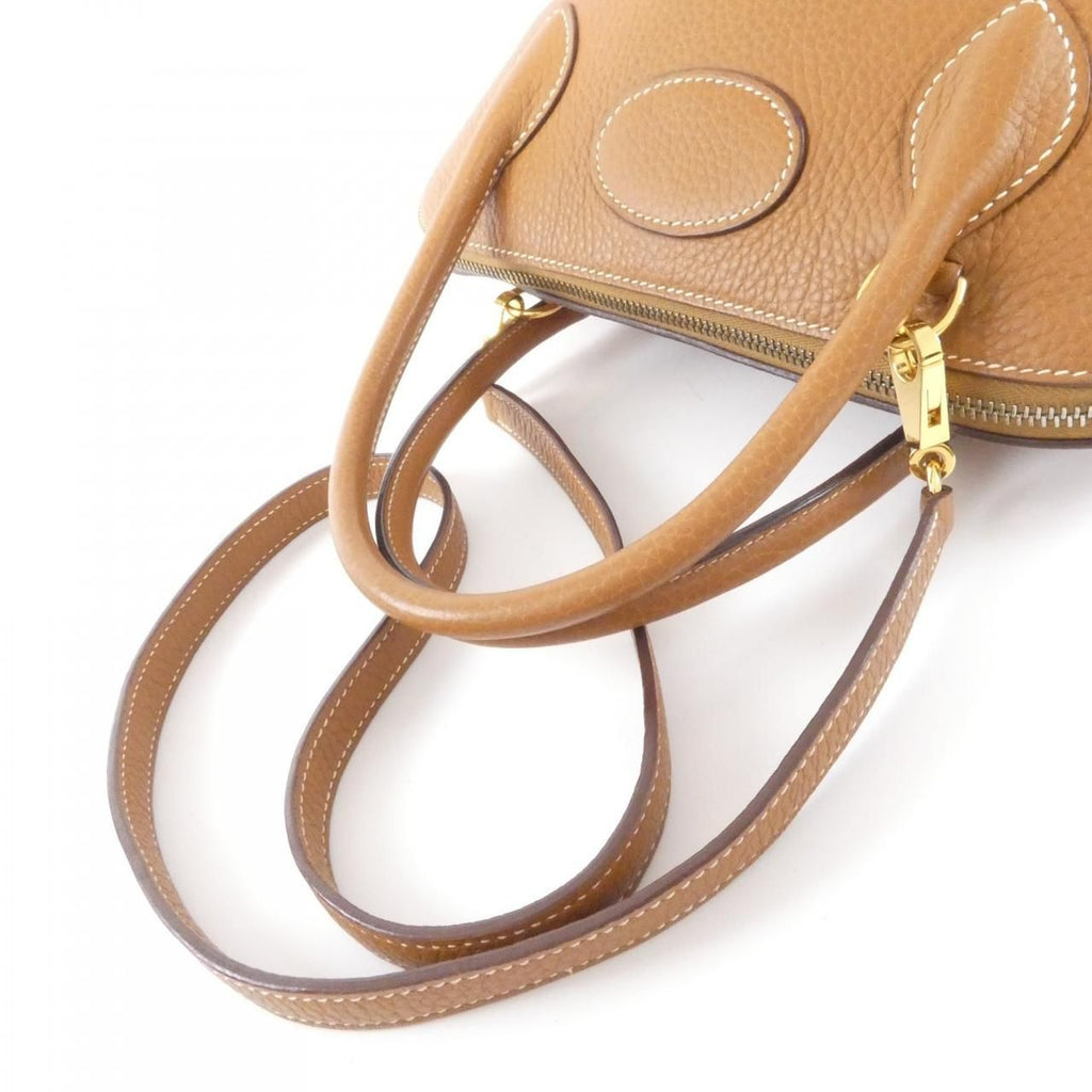 Hermes Bolide Bag Handbag Gold — view 5