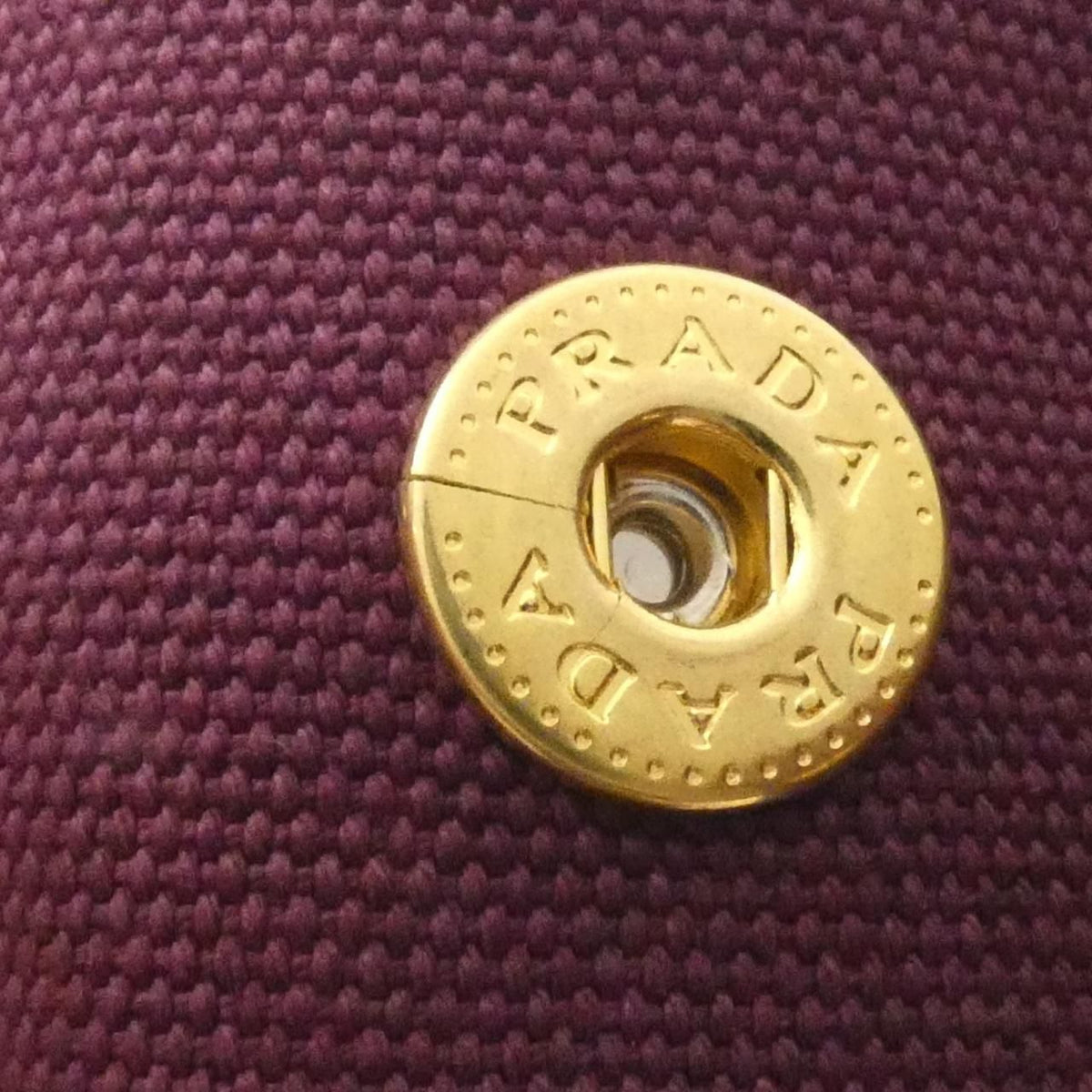 Prada Bag Handbag Purple — view 4