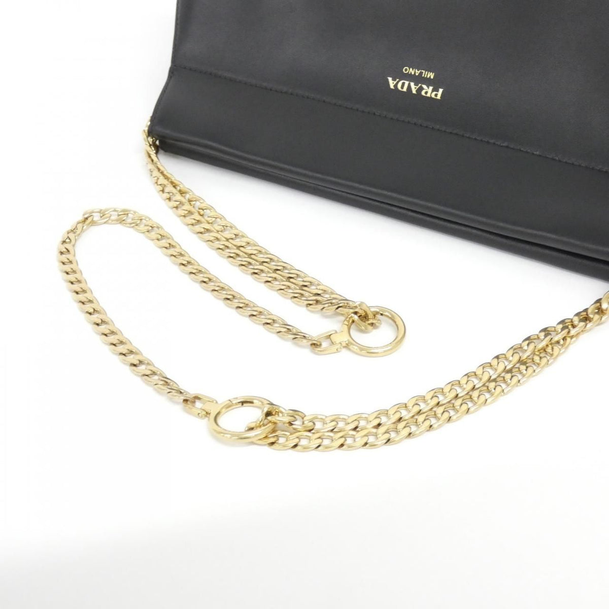 Prada Bag Handbag Gold — view 6