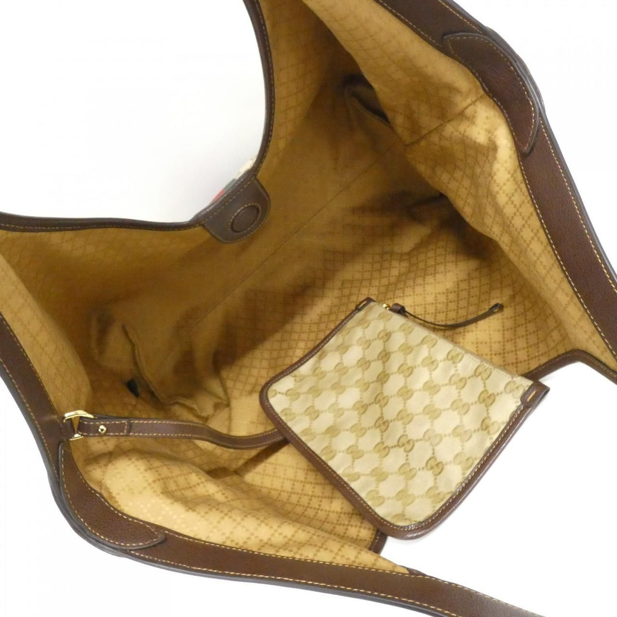 Gucci Giglio Bag Handbag Beige — view 5