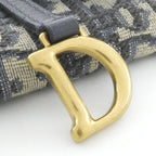 Dior Oblique Saddle Pouch S ZQ Chain Wallet — view 4