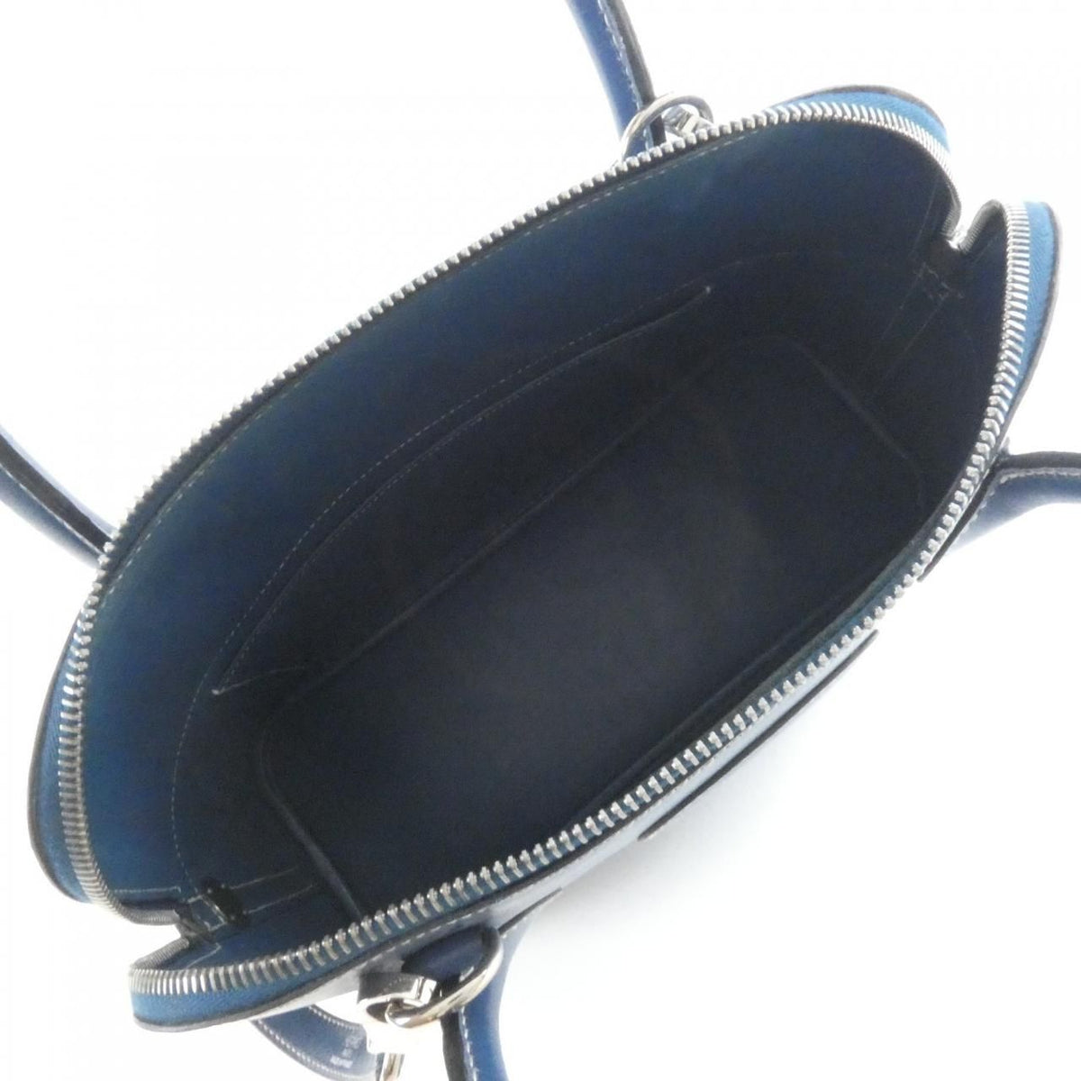 Hermes Bolide Bag Handbag Blue — view 8