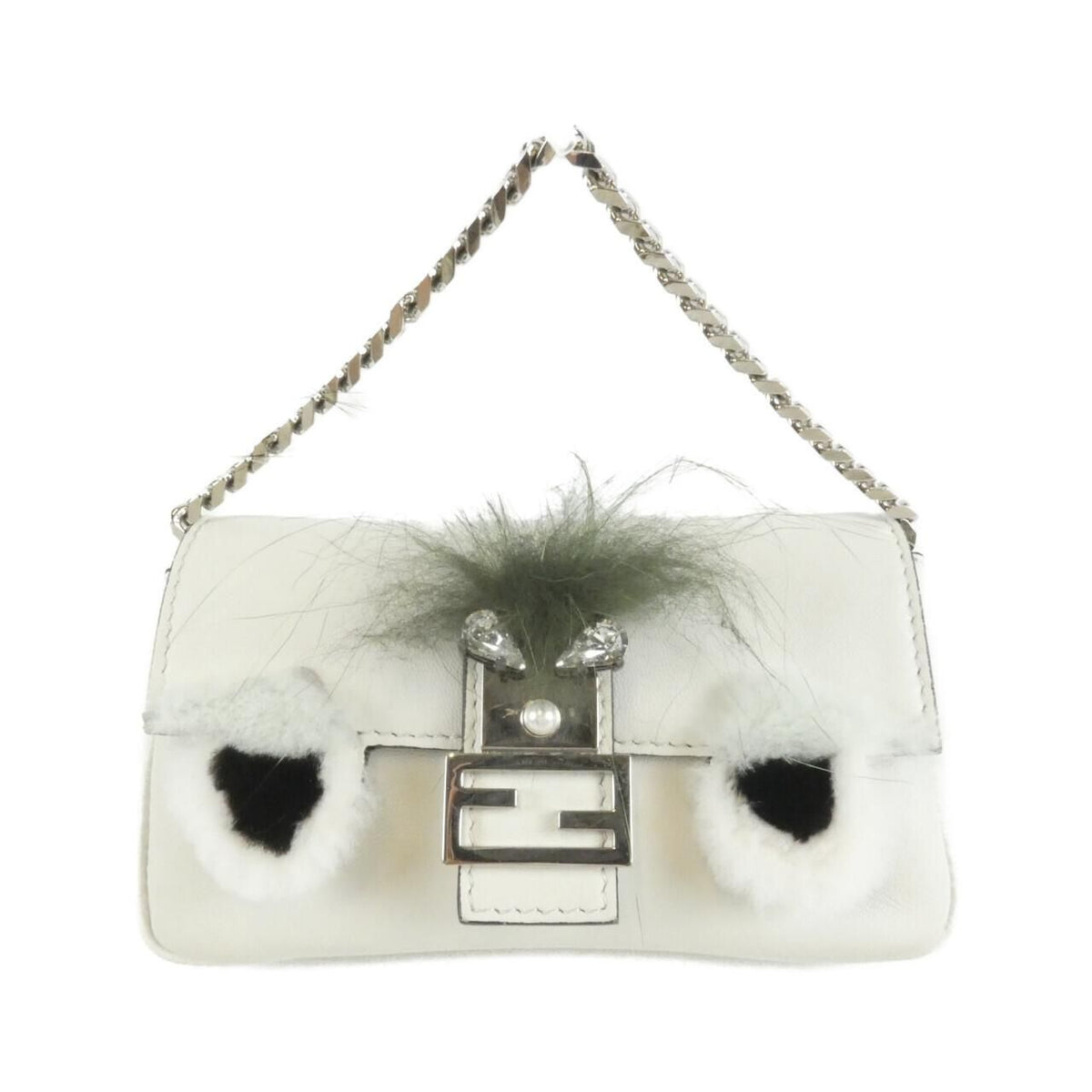 Fendi Bugs Micro Baguette Bag